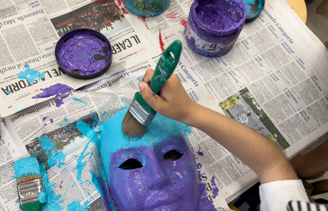 Taller de mascaras en Venecia