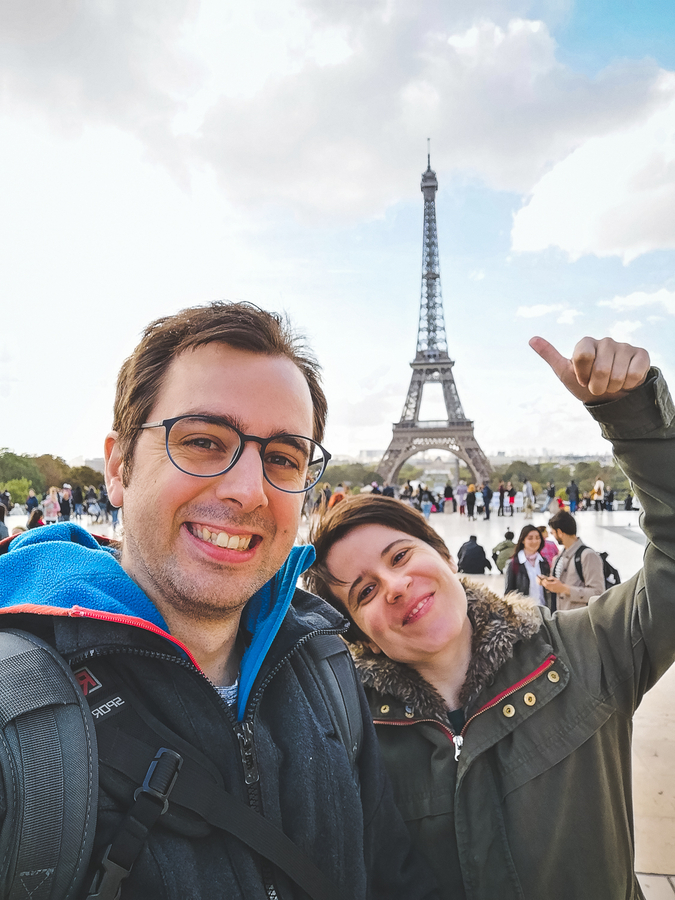 Comete el Mundo en el Trocadero de Paris