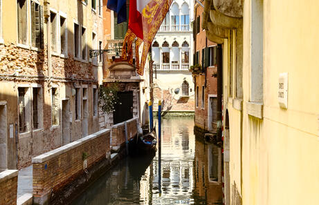 Canales en Venecia